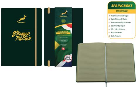 springboks noteboook|Springbok Notebook .